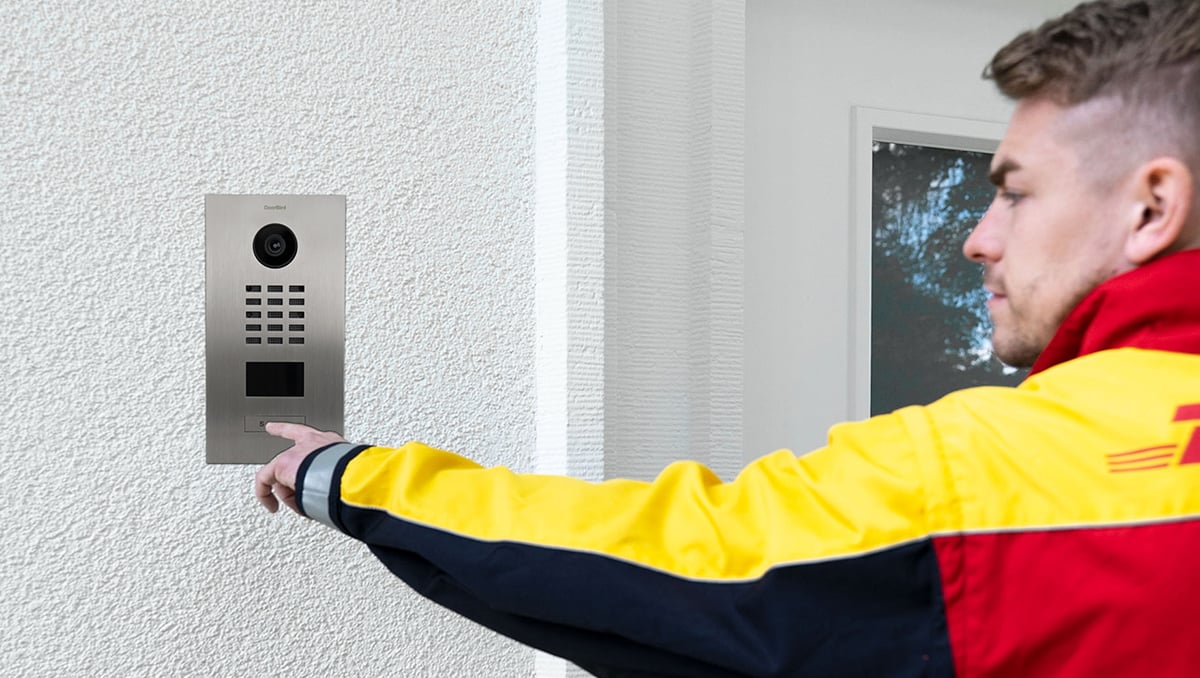 Die DoorBird IP-Video-Türsprechanlage von Bird Home Automation ist direkt in die Software contatto von tci integriert. Bild: Doorbird