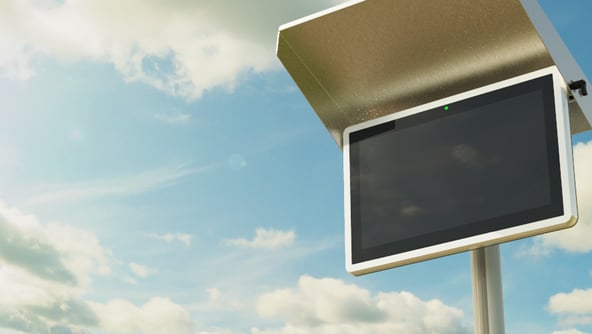 Touchpanels für Tragarmsysteme
